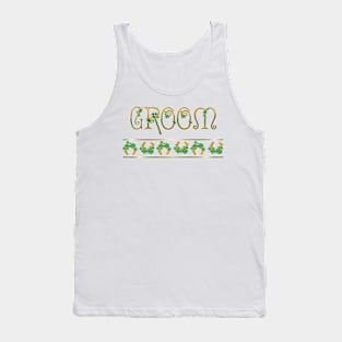 Irish Shamrock Wedding - Groom Tank Top